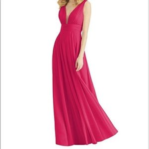 Raspberry bridesmaid dress size 8